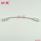 妙莱牌防坠器/断桥塑钢外平开窗防坠器铝合金安全锁白色黑色窗用防坠器窗户防掉绳防坠钢绳